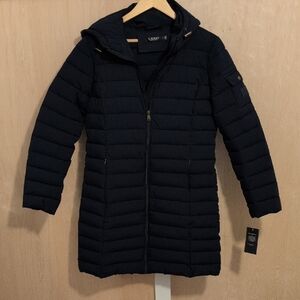 Ralph Lauren Navy Parka Puffer Jacket